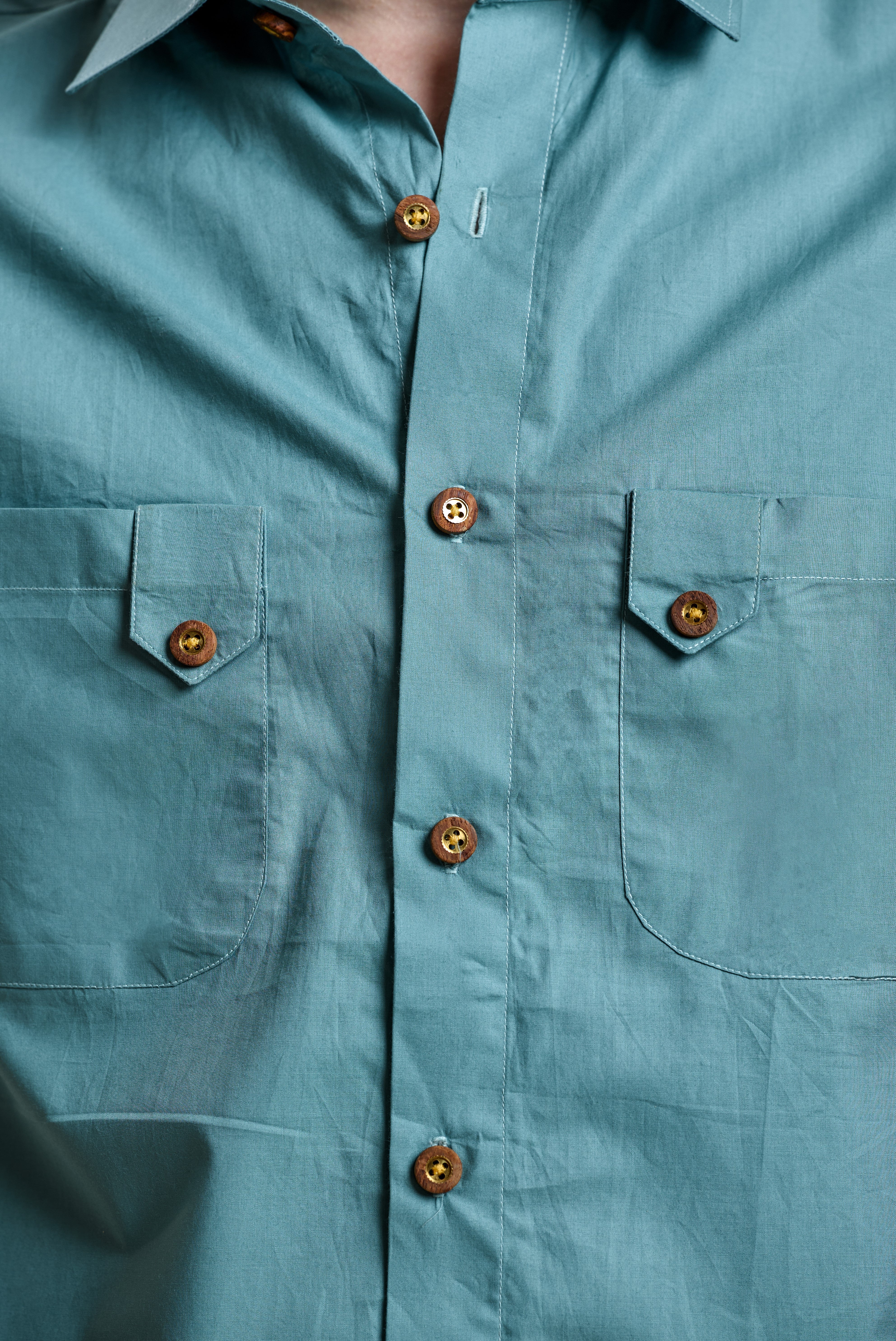 Safari Shirt-Blue