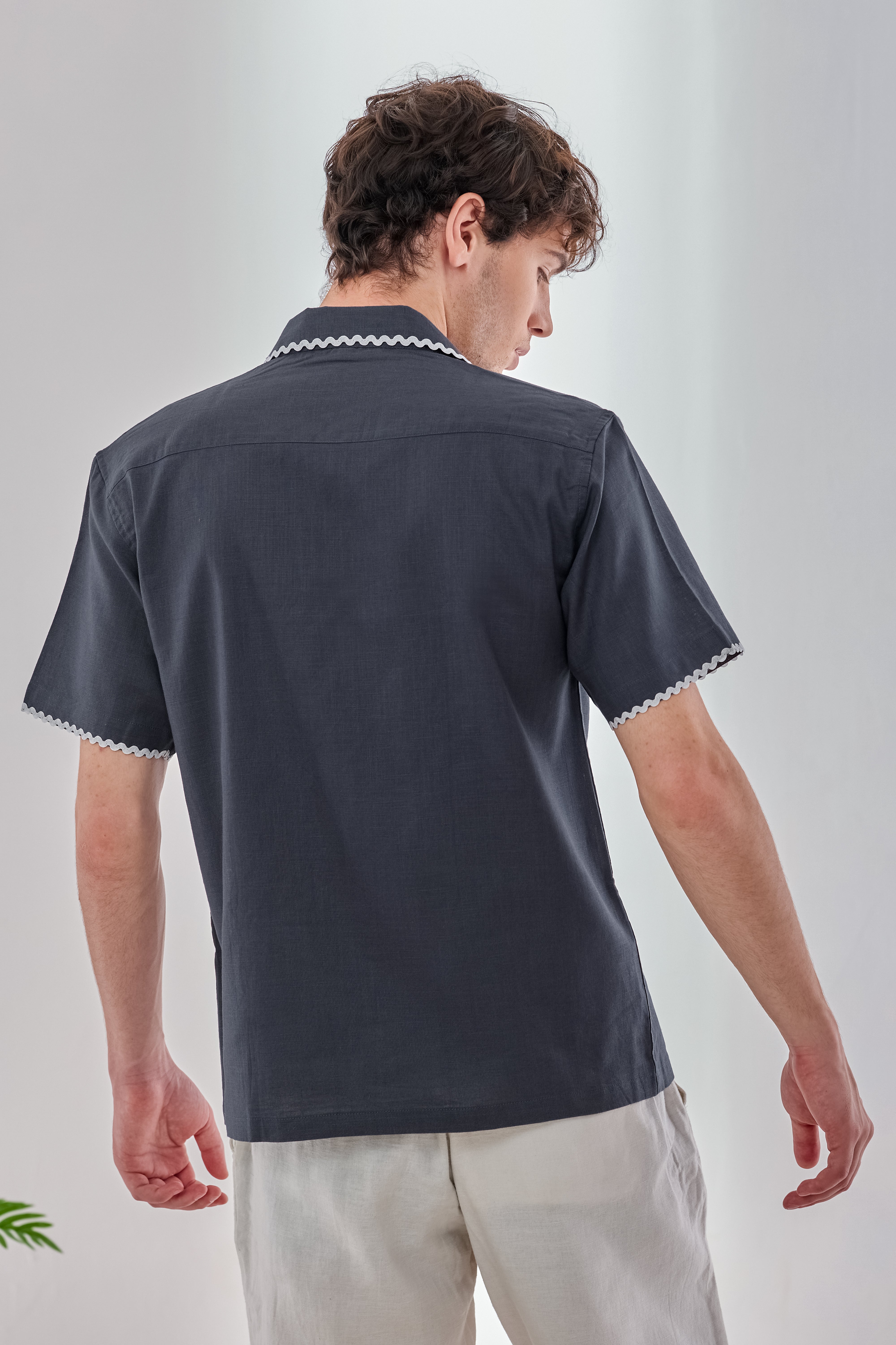 Wild Fern-Dark Grey