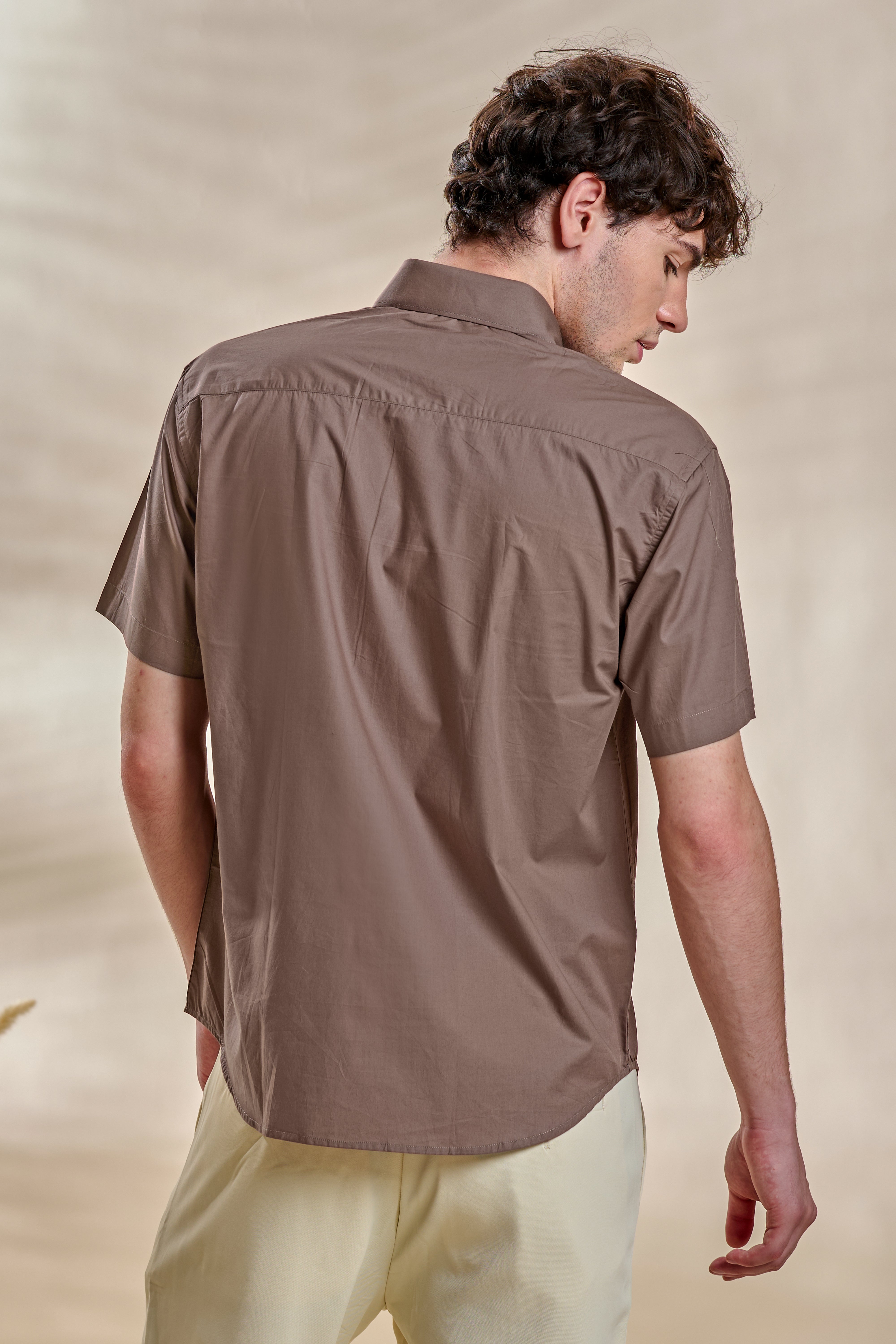 Safari Shirt-Brown